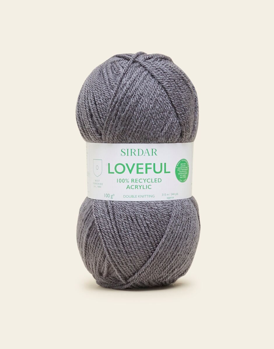 Sirdar Loveful 100% Recycled Acrylic DK, 100g