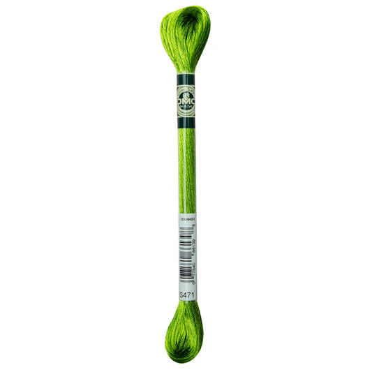 Satin Thread:  8m: Skein - Tarragon