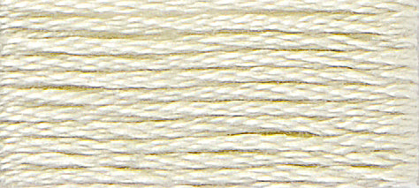 DMC Mouliné Stranded Cotton:  8m: Skein - Lemon Sherbert