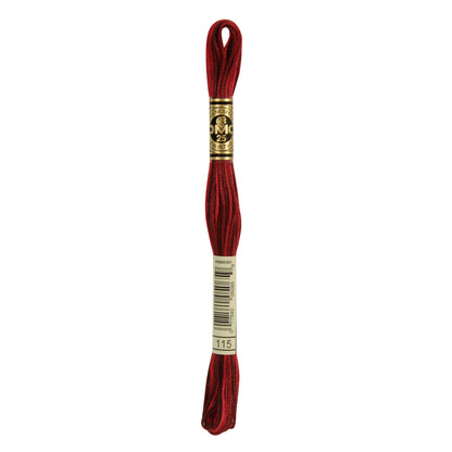 Mouliné Stranded Cotton:  8m: Skein - Opera Red Ombre