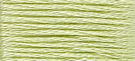 DMC Mouliné Stranded Cotton:  8m: Skein - Spring Onion
