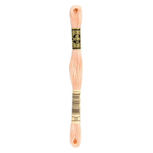 Mouliné Stranded Cotton:  8m: Skein - Peach