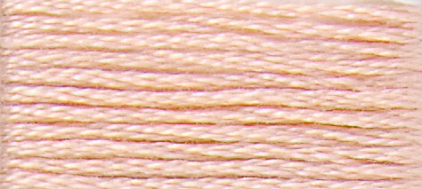 DMC Mouliné Stranded Cotton:  8m: Skein - Peach
