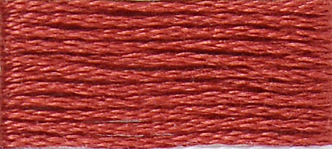 DMC Mouliné Stranded Cotton:  8m: Skein - Ruby