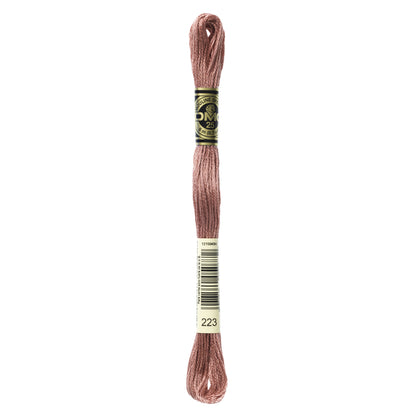 Mouliné Stranded Cotton:  8m: Skein - Granite Pink
