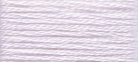 DMC Mouliné Stranded Cotton:  8m: Skein - Heather White