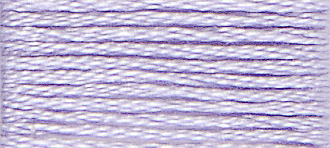 DMC Mouliné Stranded Cotton:  8m: Skein - Lavender White