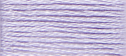 DMC Mouliné Stranded Cotton:  8m: Skein - Lavender White