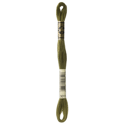 Mouliné Stranded Cotton:  8m: Skein - Deep Olive