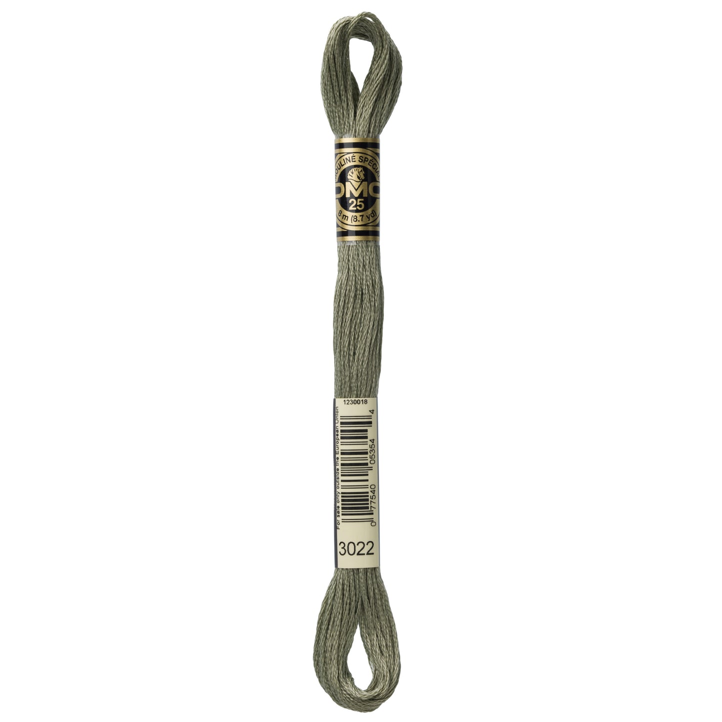 Mouliné Stranded Cotton:  8m: Skein - Green Rhino