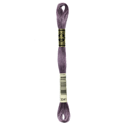 Mouliné Stranded Cotton:  8m: Skein - Purple Slate