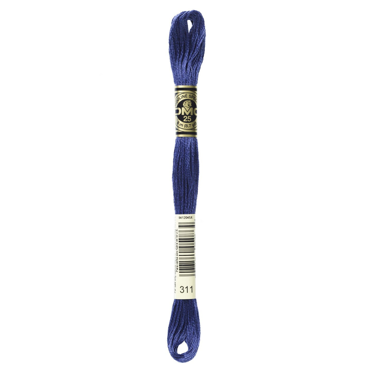 Mouliné Stranded Cotton:  8m: Skein - Dark Polar Blue