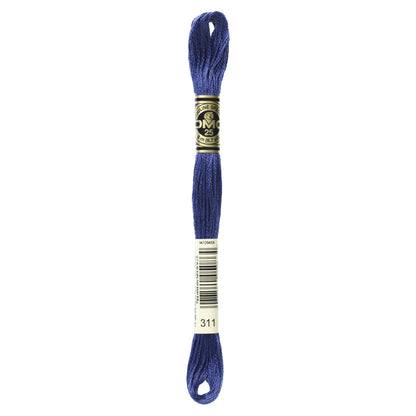 Mouliné Stranded Cotton:  8m: Skein - Dark Polar Blue