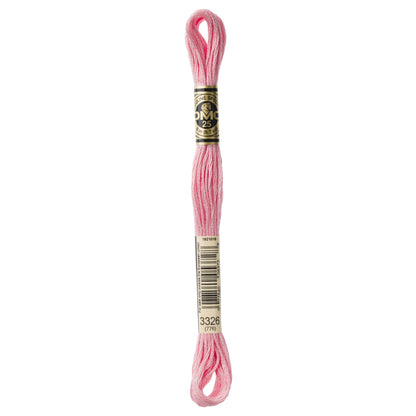 Mouliné Stranded Cotton:  8m: Skein - Wild Rose