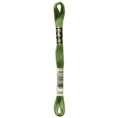 Mouliné Stranded Cotton:  8m: Skein - Asparagus