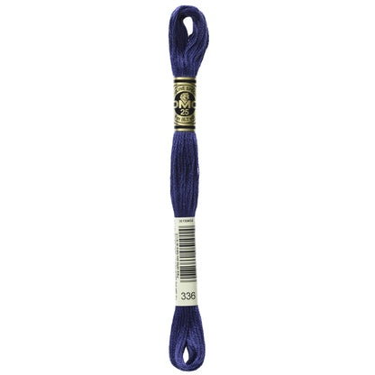 Mouliné Stranded Cotton:  8m: Skein - Indigo Blue