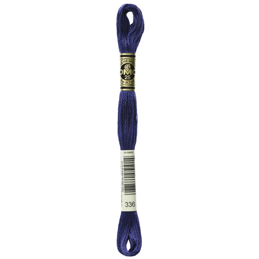 Mouliné Stranded Cotton:  8m: Skein - Indigo Blue