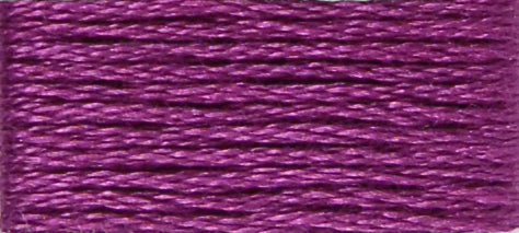 DMC Mouliné Stranded Cotton:  8m: Skein - Tyrian