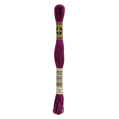 Mouliné Stranded Cotton:  8m: Skein - Plum