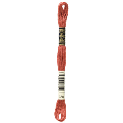 Mouliné Stranded Cotton:  8m: Skein - Vermillion