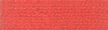DMC Mouliné Stranded Cotton:  8m: Skein - Coral.