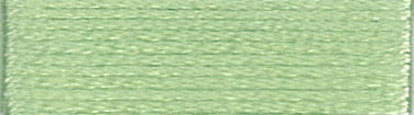 DMC Mouliné Stranded Cotton:  8m: Skein - Bamboo Shoot Green