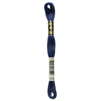 Mouliné Stranded Cotton:  8m: Skein - Dark Petrol Blue