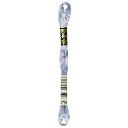 Mouliné Stranded Cotton:  8m: Skein - Light Porcelain Blue