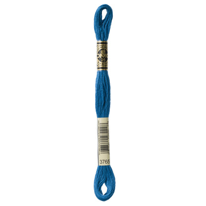 Mouliné Stranded Cotton:  8m: Skein - Blue Teal