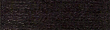 DMC Mouliné Stranded Cotton:  8m: Skein - Anthracite