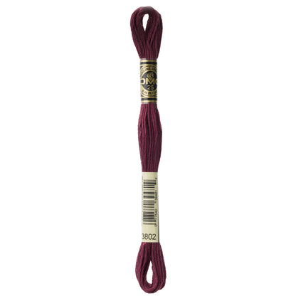 Mouliné Stranded Cotton:  8m: Skein - Aubergine