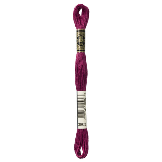 Mouliné Stranded Cotton:  8m: Skein - Bordeaux