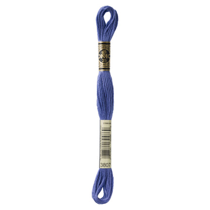 Mouliné Stranded Cotton:  8m: Skein - Tanzanite