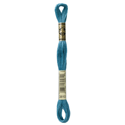 Mouliné Stranded Cotton:  8m: Skein - Persian Blue