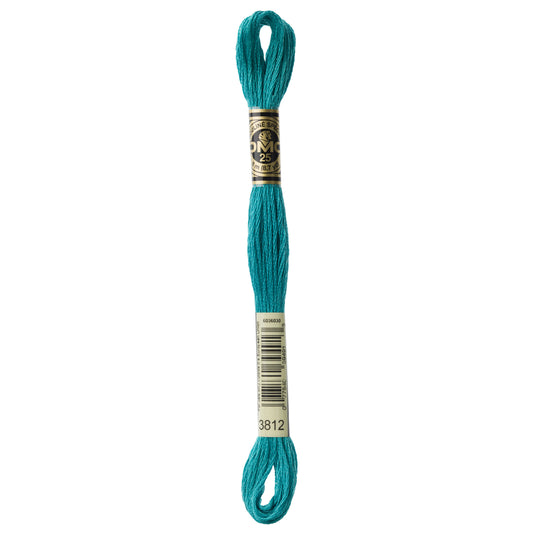Mouliné Stranded Cotton:  8m: Skein - Viridian