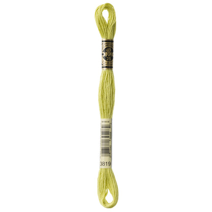 Mouliné Stranded Cotton:  8m: Skein - Aurous Green