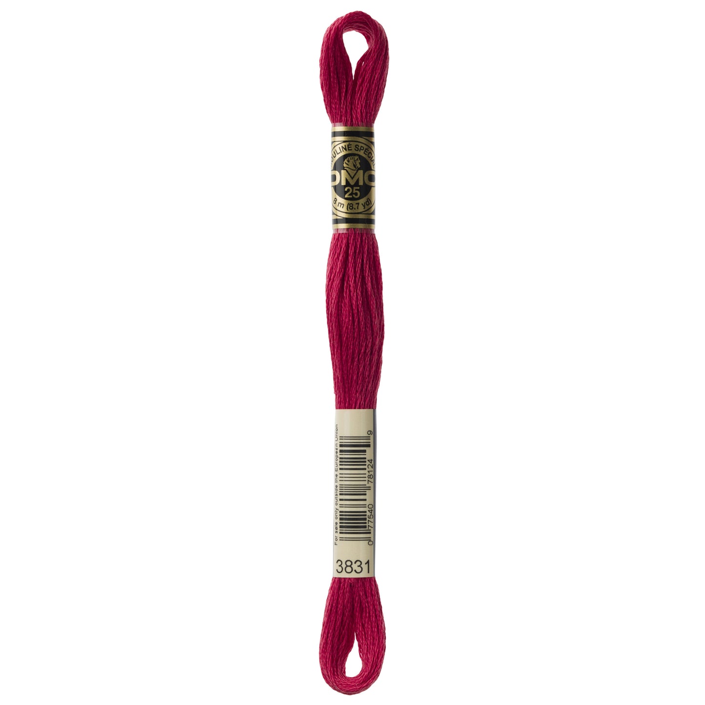 Mouliné Stranded Cotton:  8m: Skein - Wild Strawberry