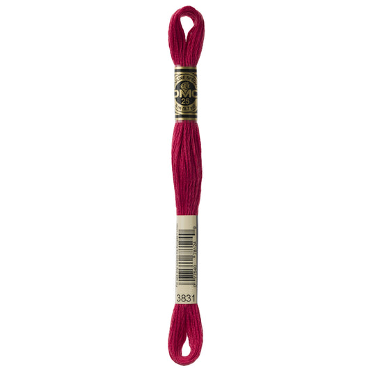 Mouliné Stranded Cotton:  8m: Skein - Wild Strawberry