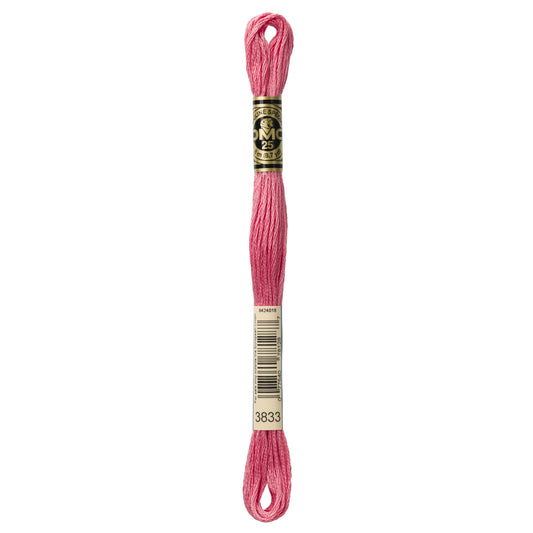 Mouliné Stranded Cotton:  8m: Skein - Strawberry Sorbet
