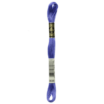 Mouliné Stranded Cotton:  8m: Skein - Thistle Blue