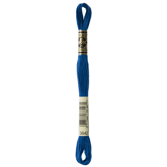 Mouliné Stranded Cotton:  8m: Skein - Prussian Blue