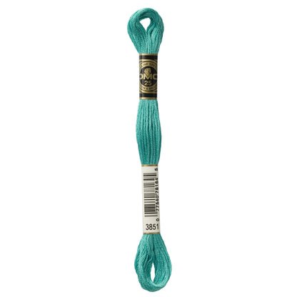 Mouliné Stranded Cotton:  8m: Skein - Emerald Shard