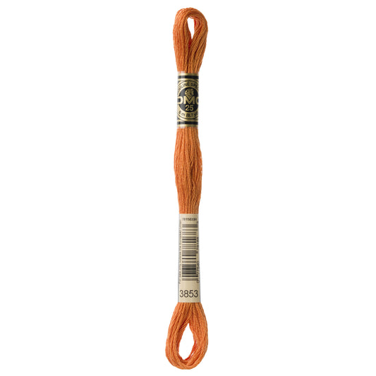 Mouliné Stranded Cotton:  8m: Skein - Copper