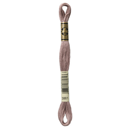 Mouliné Stranded Cotton:  8m: Skein - Light Taupe
