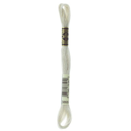Mouliné Stranded Cotton:  8m: Skein - Garlic White