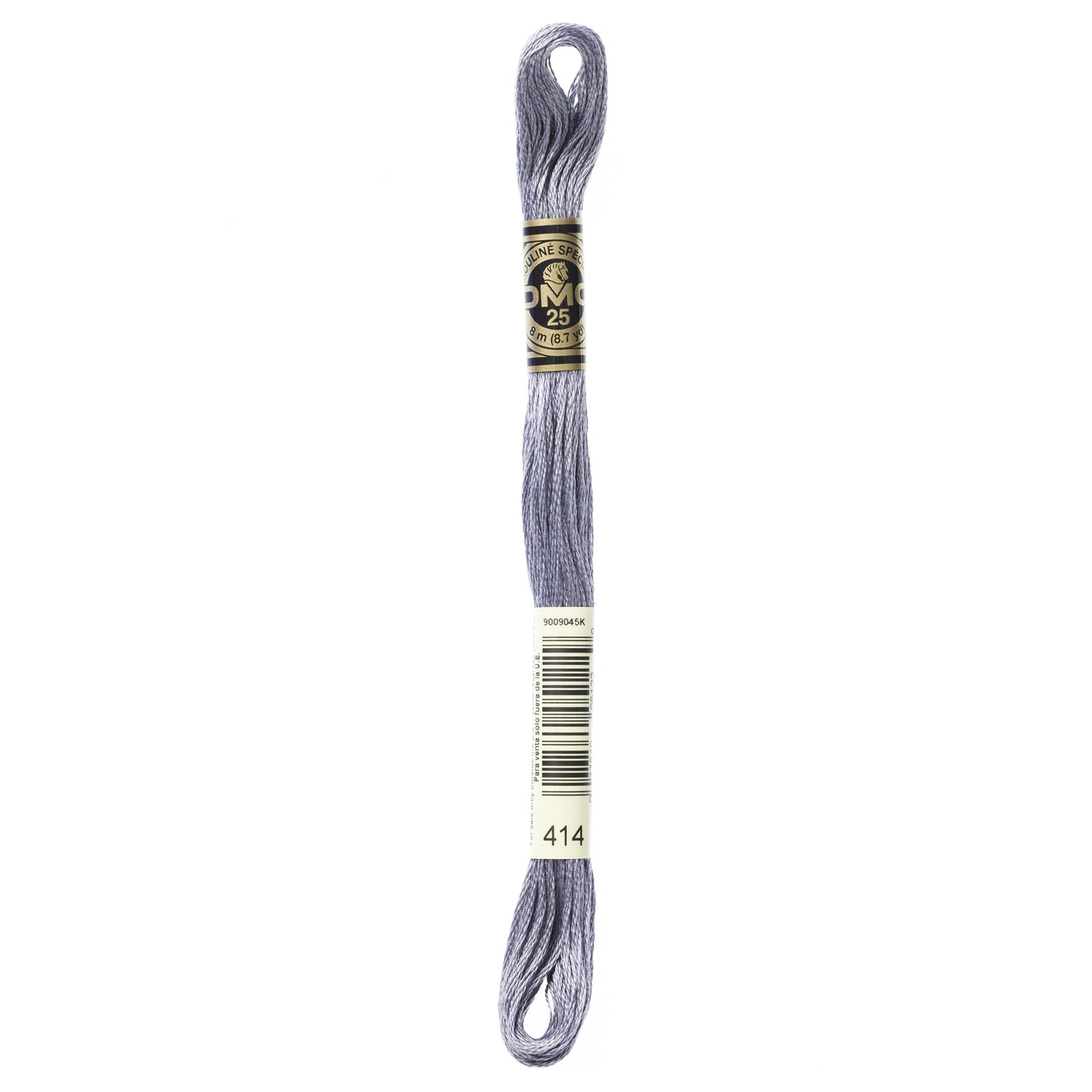 Mouliné Stranded Cotton:  8m: Skein - Lead