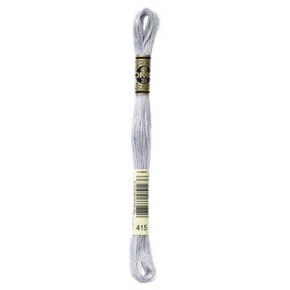 Mouliné Stranded Cotton:  8m: Skein - Metalic Chrome