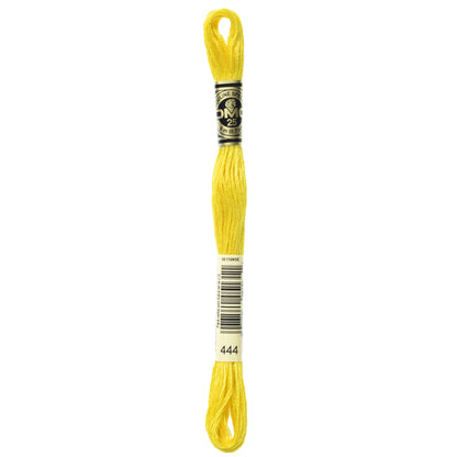 Mouliné Stranded Cotton:  8m: Skein - Bright Yellow
