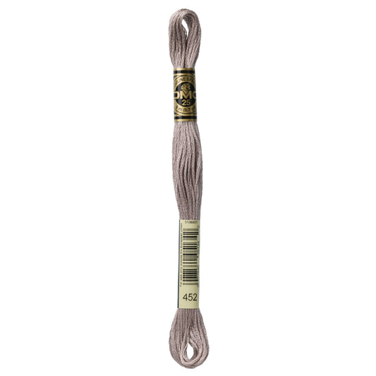 Mouliné Stranded Cotton:  8m: Skein - Pigeon Grey