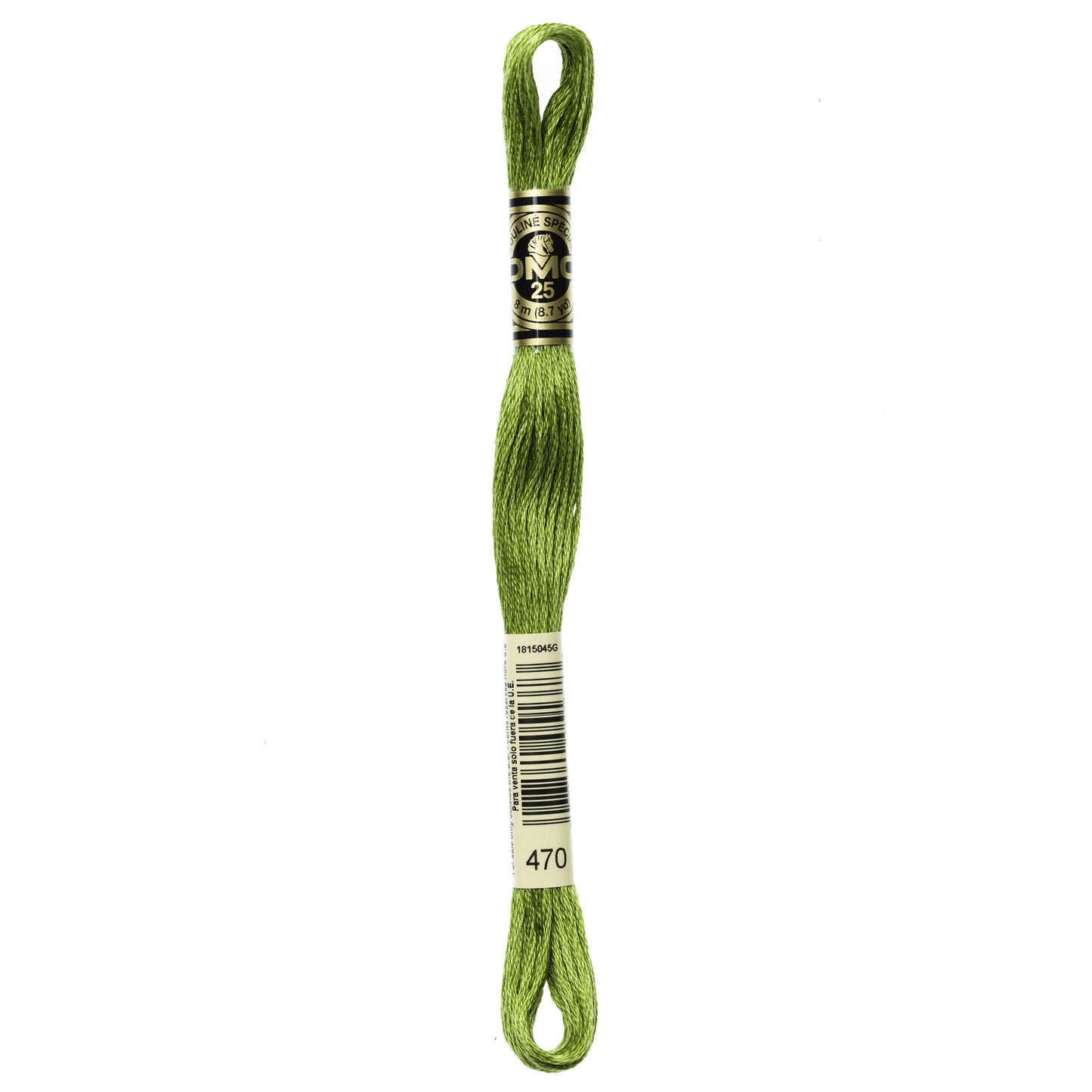 Mouliné Stranded Cotton:  8m: Skein - Olive Green